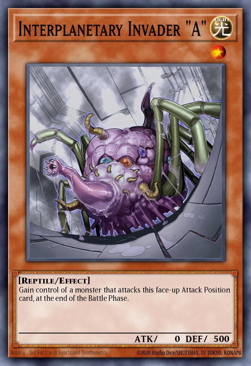 Interplanetary Invader "A" 遊戲王 card