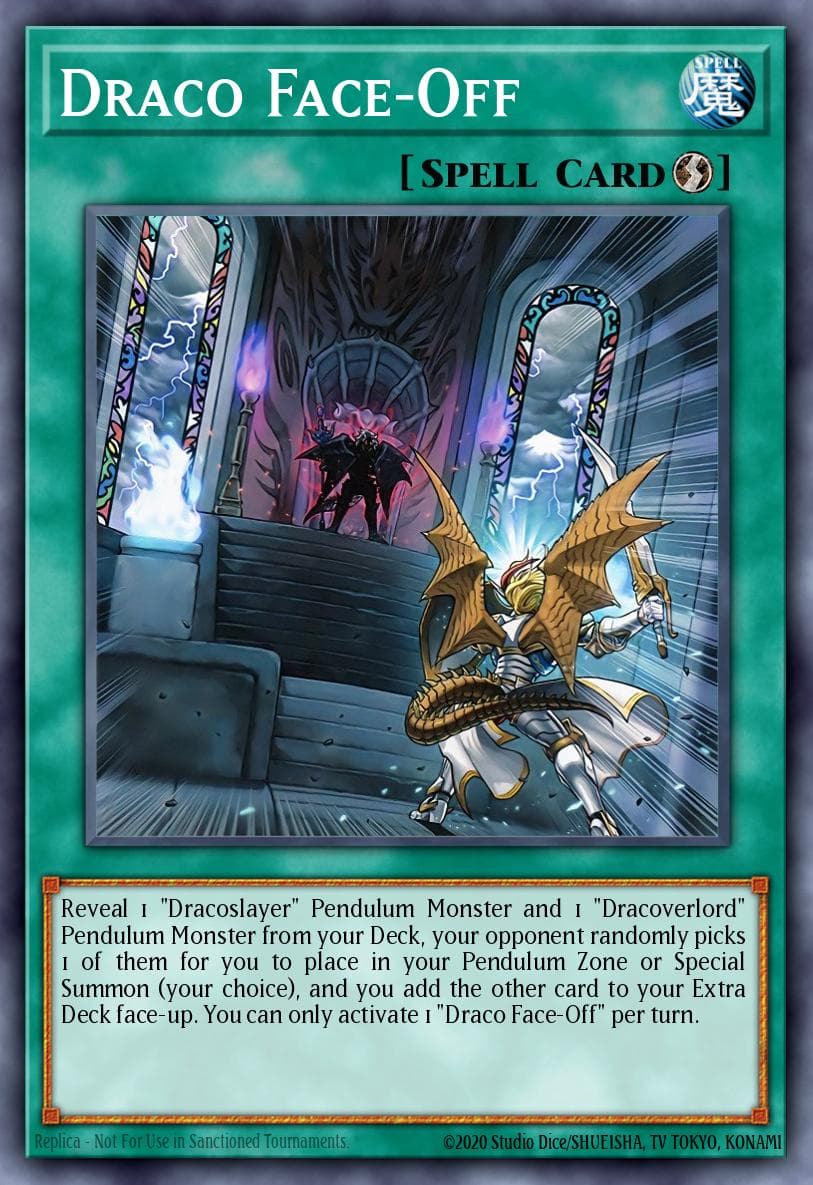 Draco Face-Off Breakers of Shadow: Special Edition card