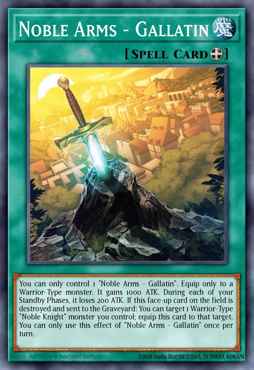 Noble Arms - Gallatin Noble Knights of the Round Table Power-Up Pack card