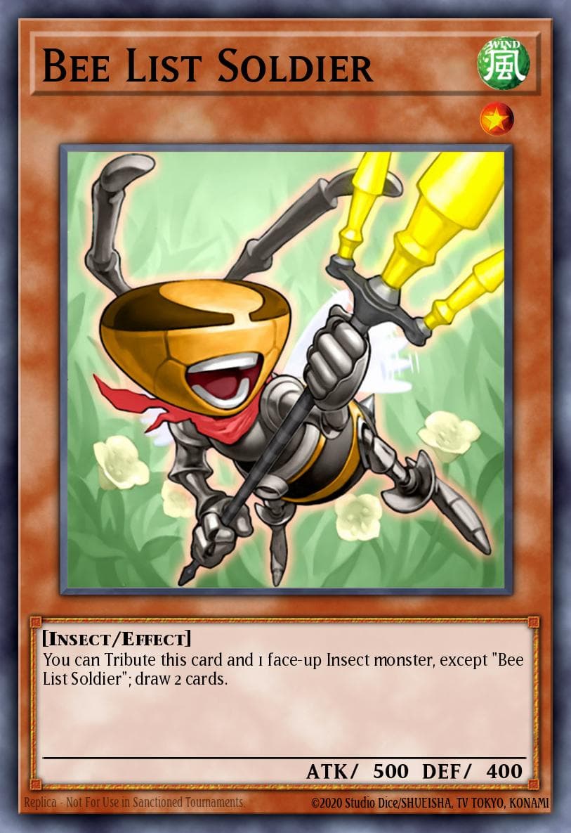 Bee List Soldier Speed Duel Starter Decks: Ultimate Predators card