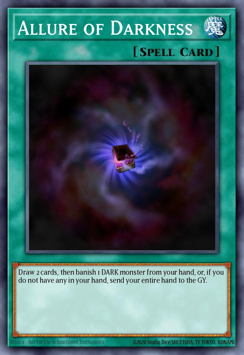 Allure of Darkness Gates of the Underworld Structure Deck card