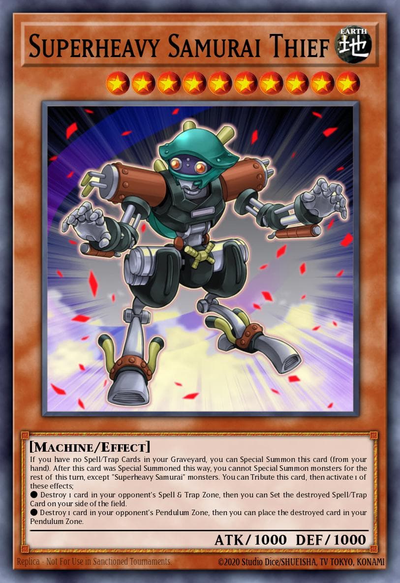 Superheavy Samurai Thief Dimension of Chaos: Special Edition card