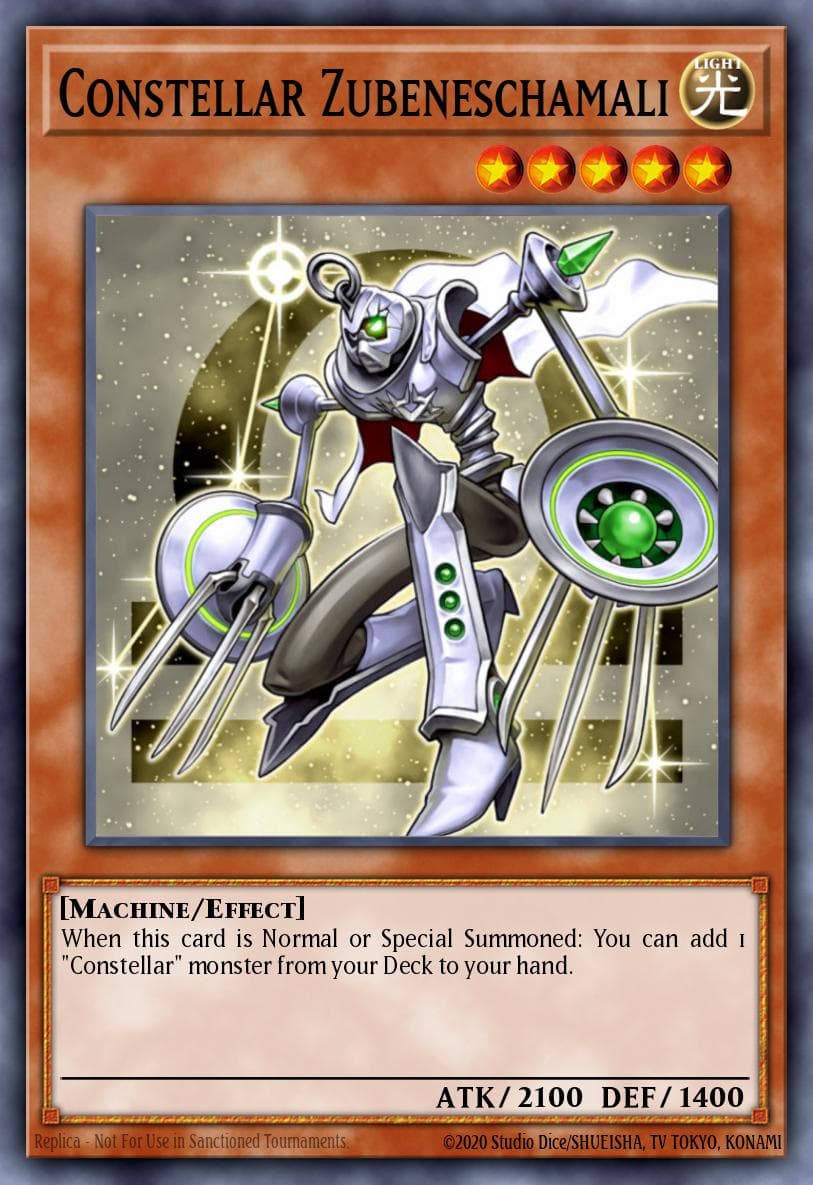 Constellar Zubeneschamali Duel Terminal 7b card