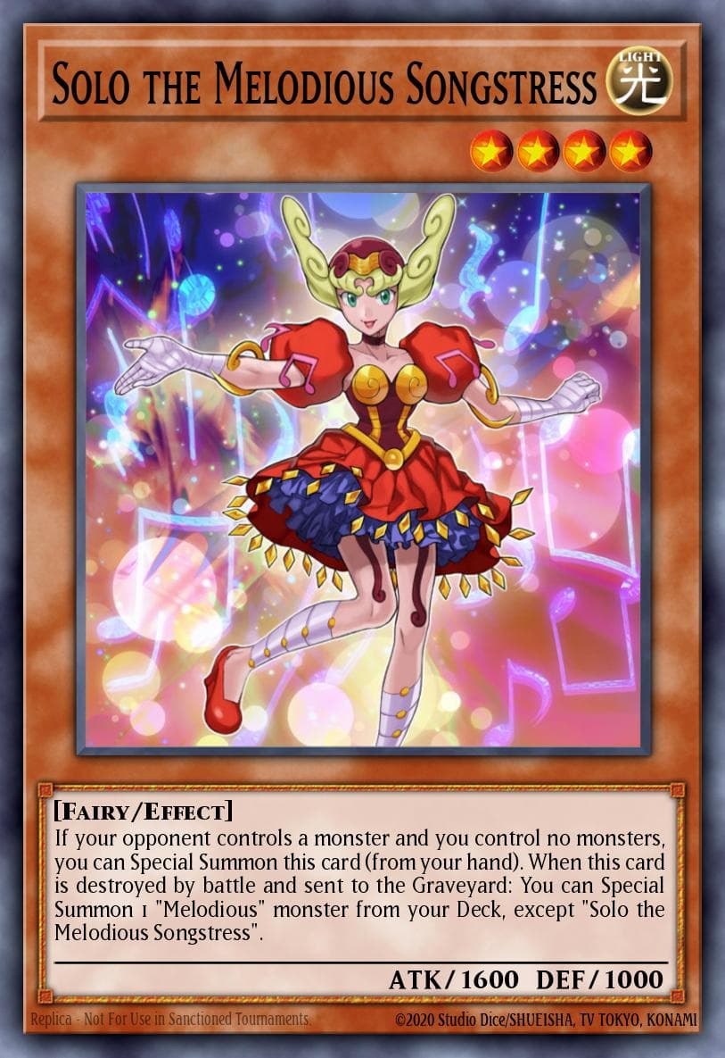 Solo the Melodious Songstress 2016 Mega-Tin Mega Pack card