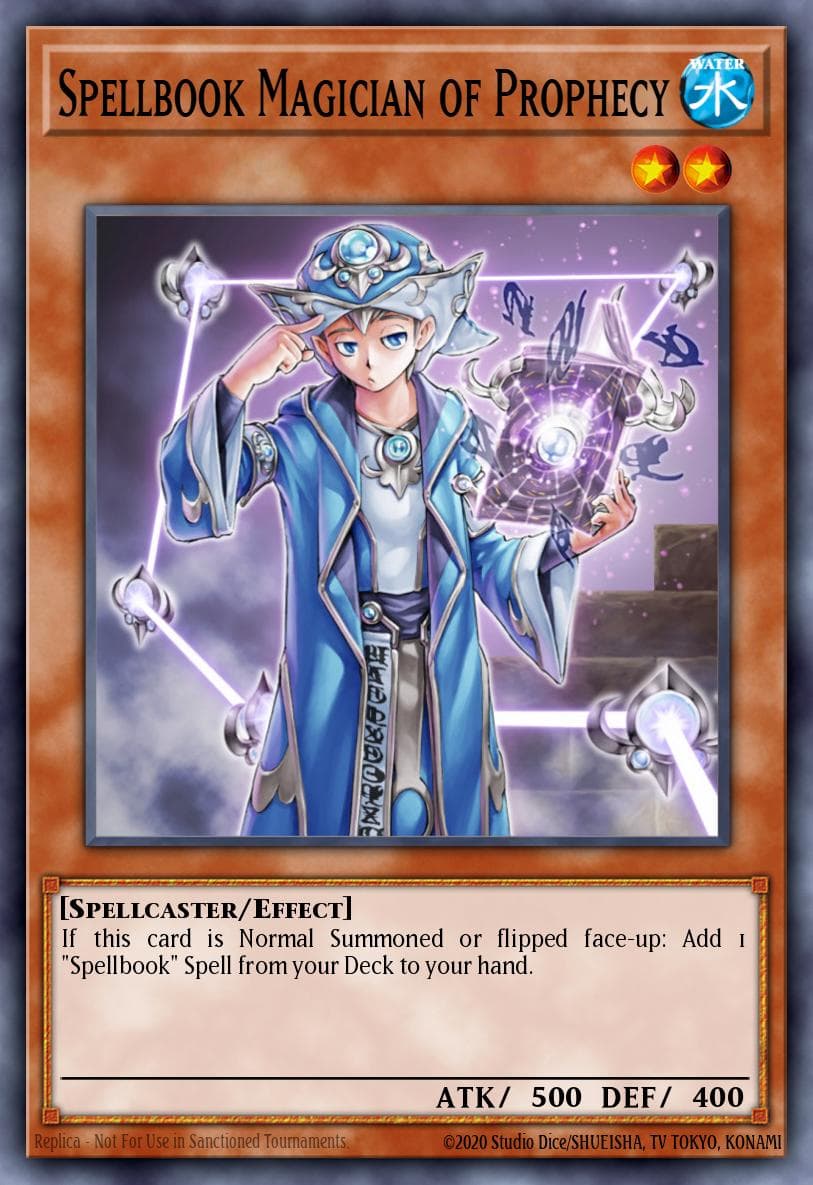 Spellbook Magician of Prophecy THE CHRONICLES DECK: Spirit Charmers (All-Foil Edition) card
