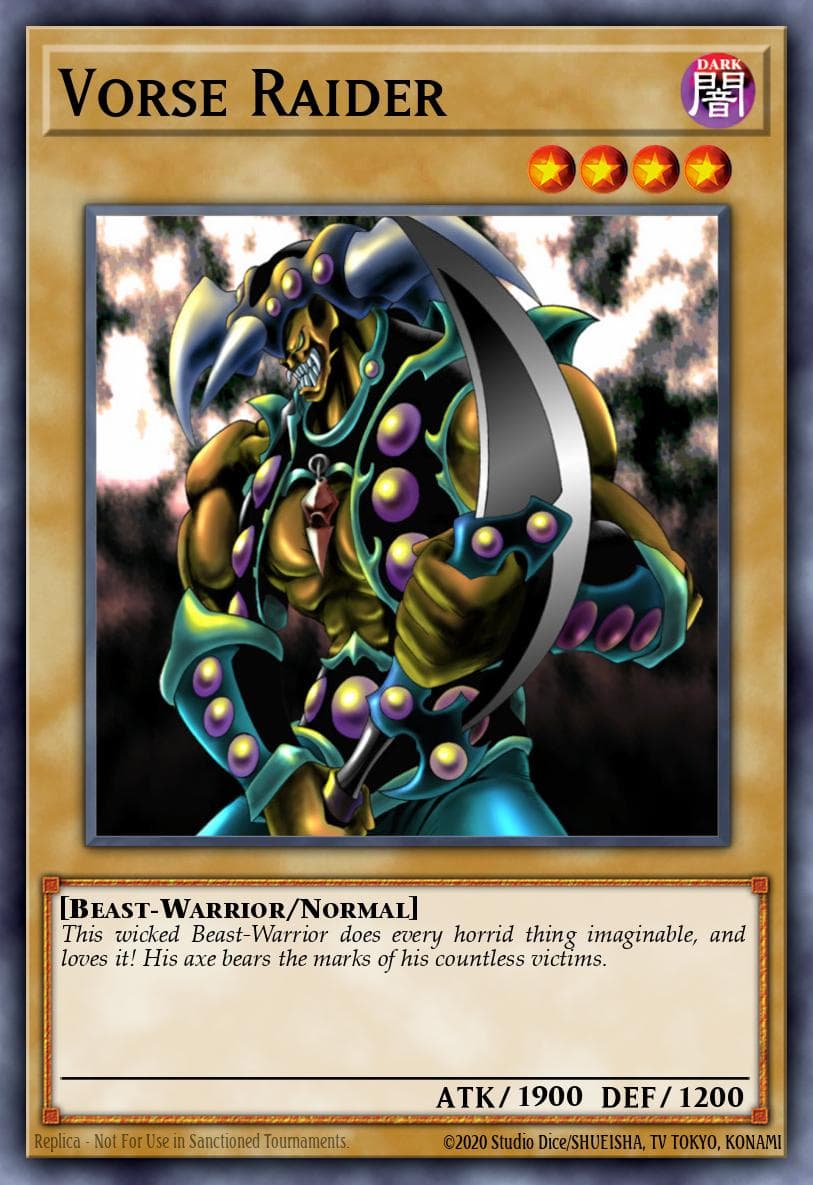 Vorse Raider Speed Duel: Battle City Box card