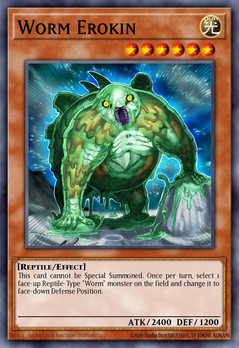 Worm Erokin Duel Terminal 1 card