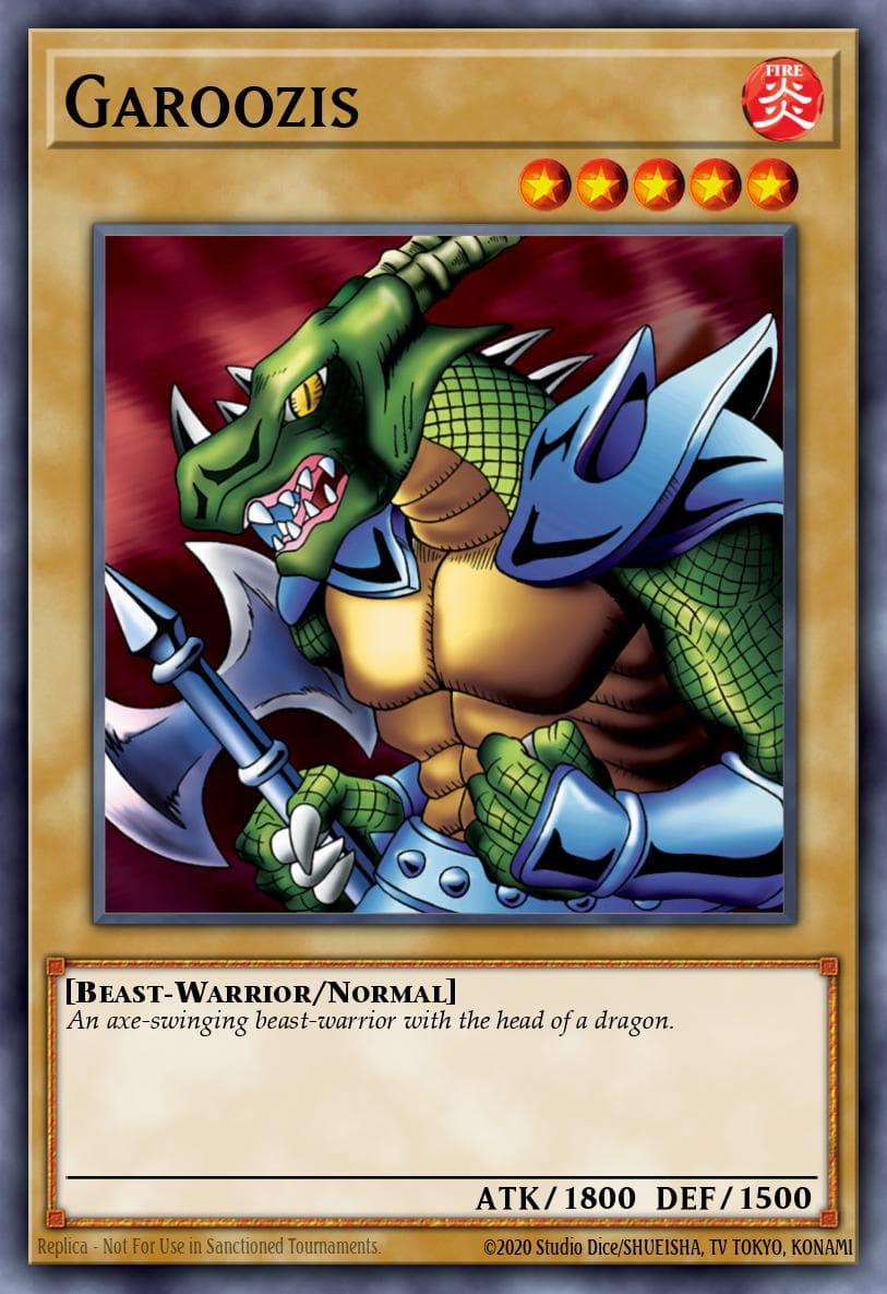 Garoozis World Championship 2011 Card Pack card