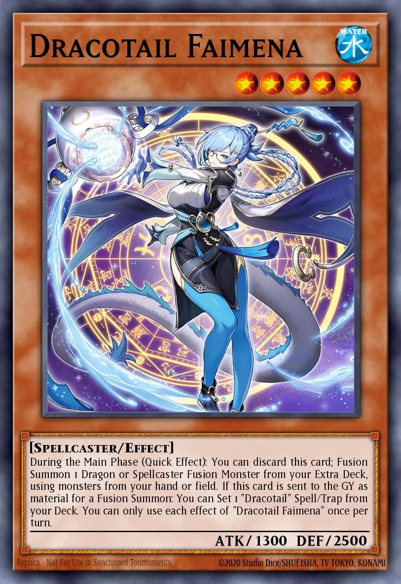 Dracotail Faimena Justice Hunters card