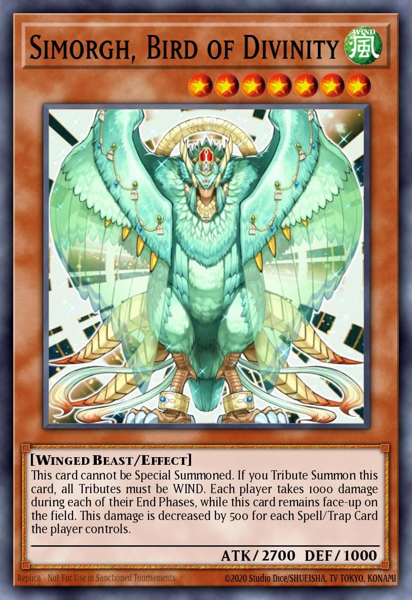 Simorgh, Bird of Divinity World Championship 2010 Card Pack card