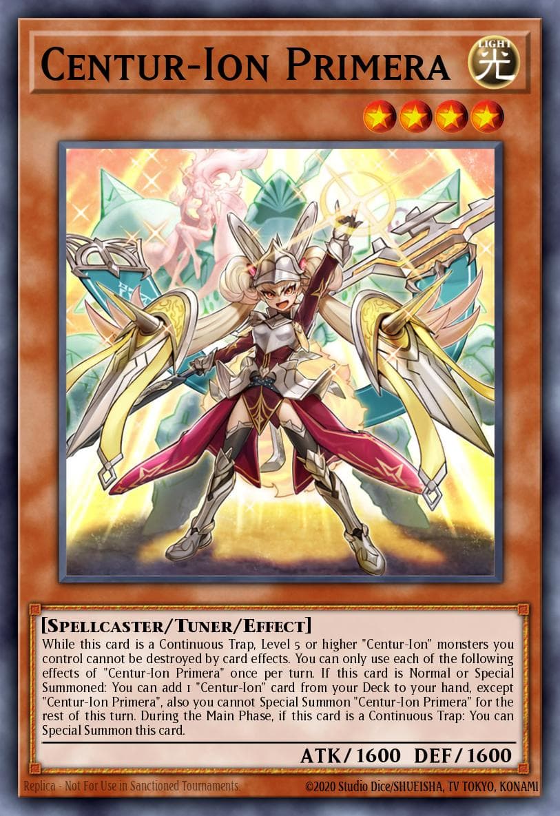 Centur-Ion Primera Rarity Collection 5 card