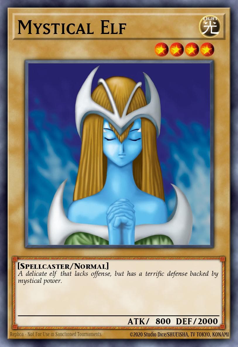 Mystical Elf Starter Deck: Yugi Evolution card