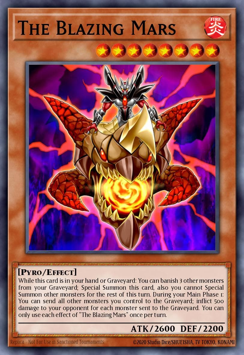 The Blazing Mars Dragons of Legend: The Complete Series card