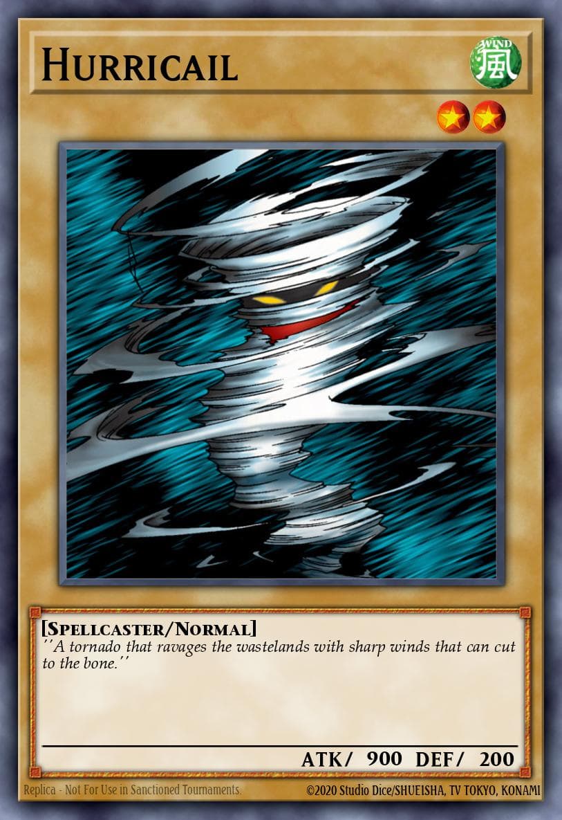 Hurricail 游戏王 card
