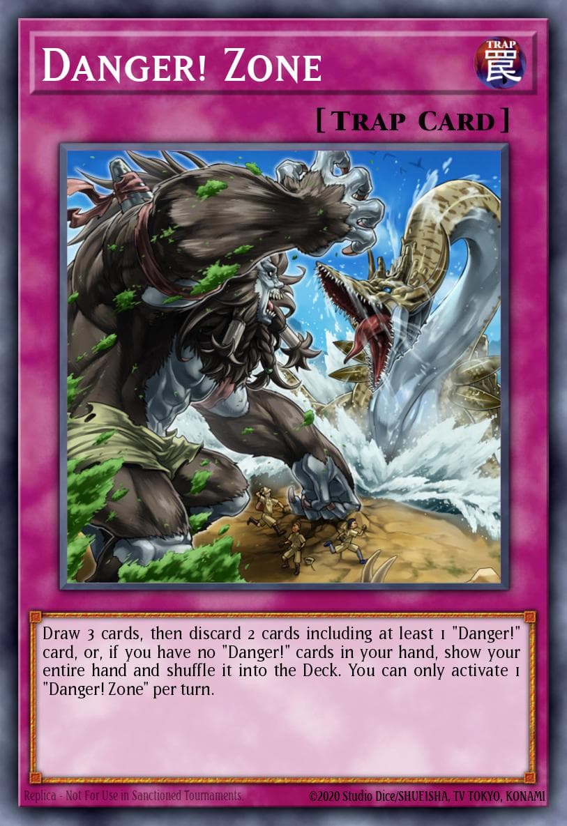 未界域的危险地带 游戏王 card