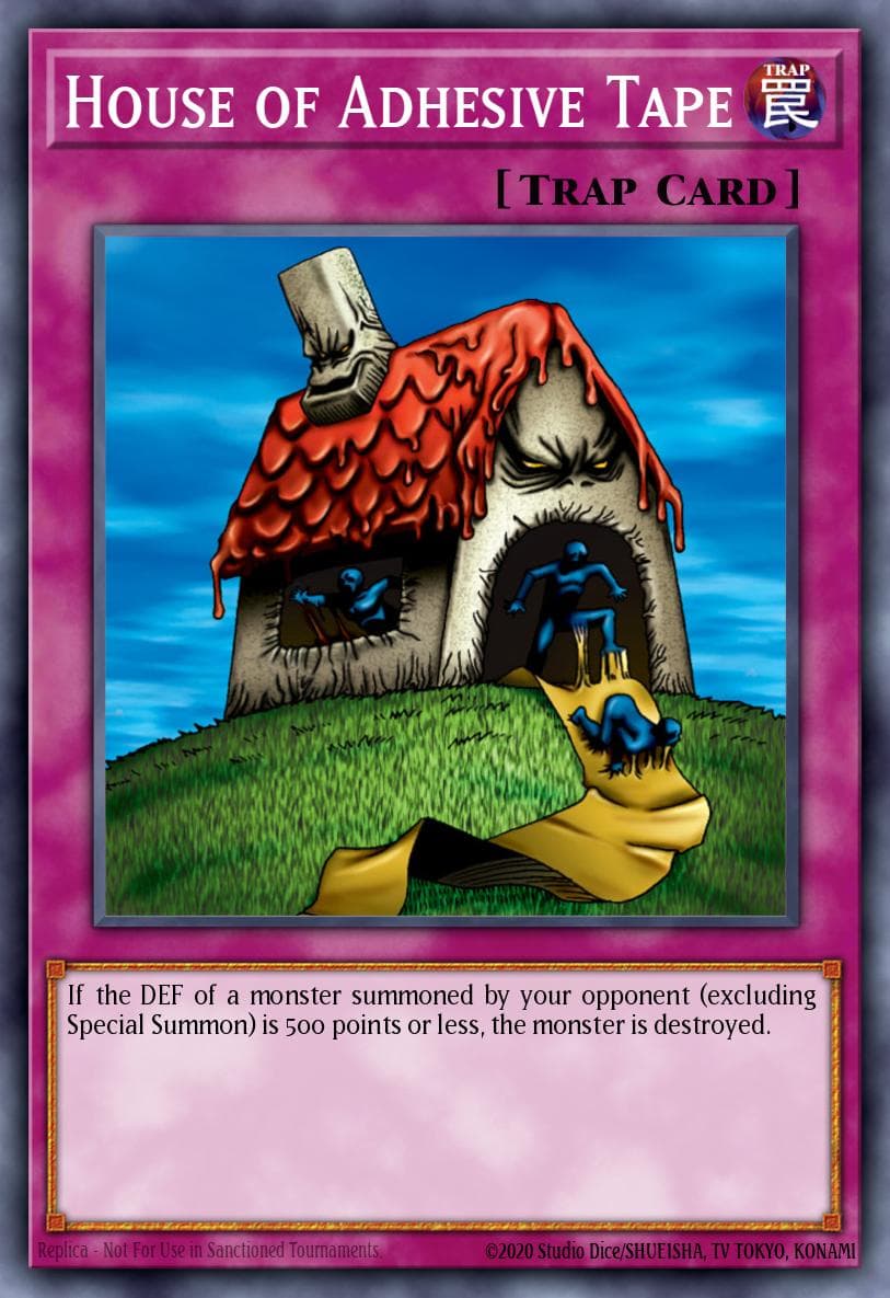 House of Adhesive Tape Spell Ruler card