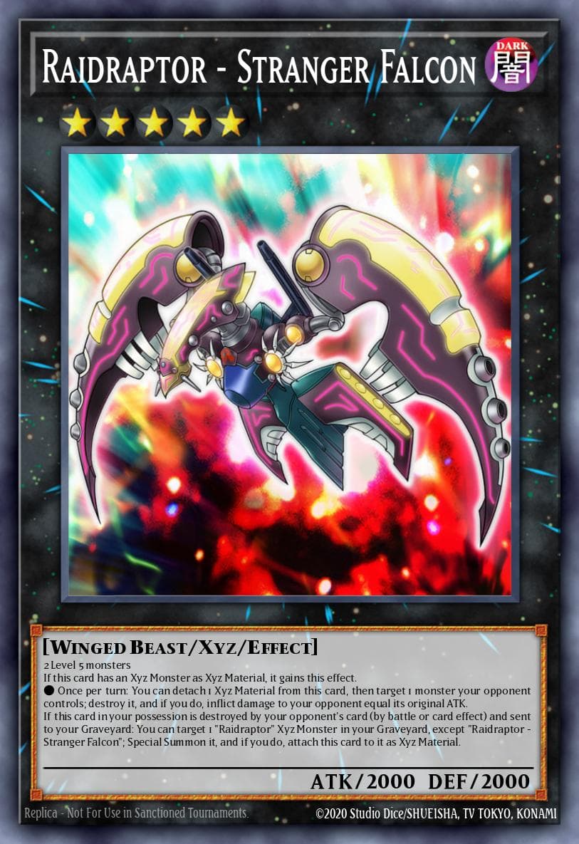 Raidraptor - Stranger Falcon Maximum Crisis: Special Edition card