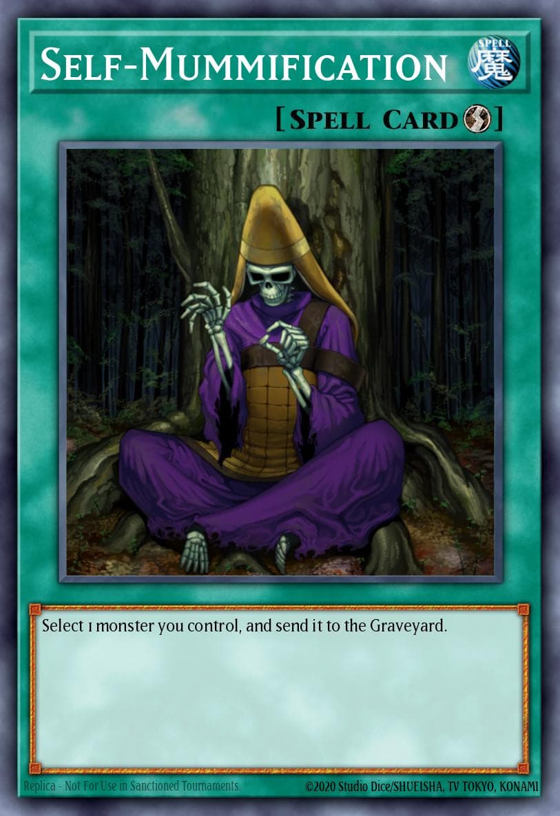 Self-Mummification Extreme Victory Sneak Peek Participation Card card