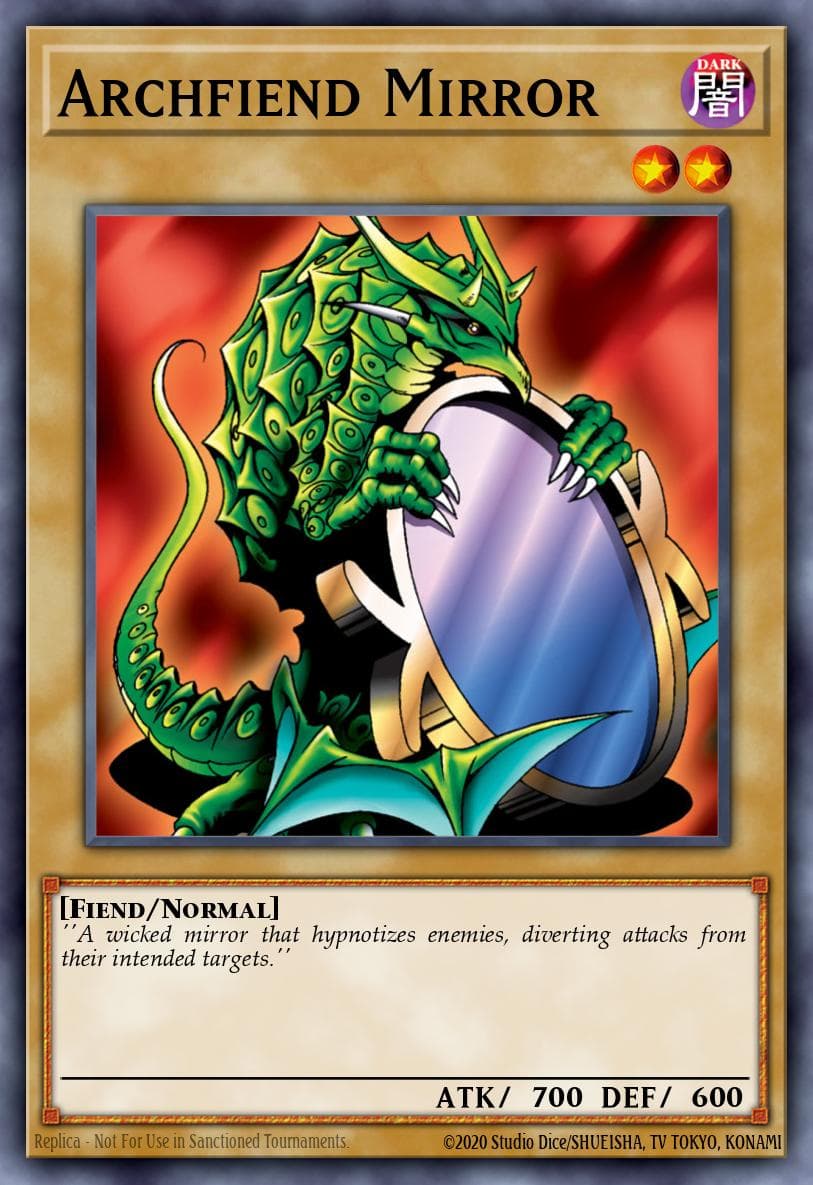 Archfiend Mirror 遊戲王 card