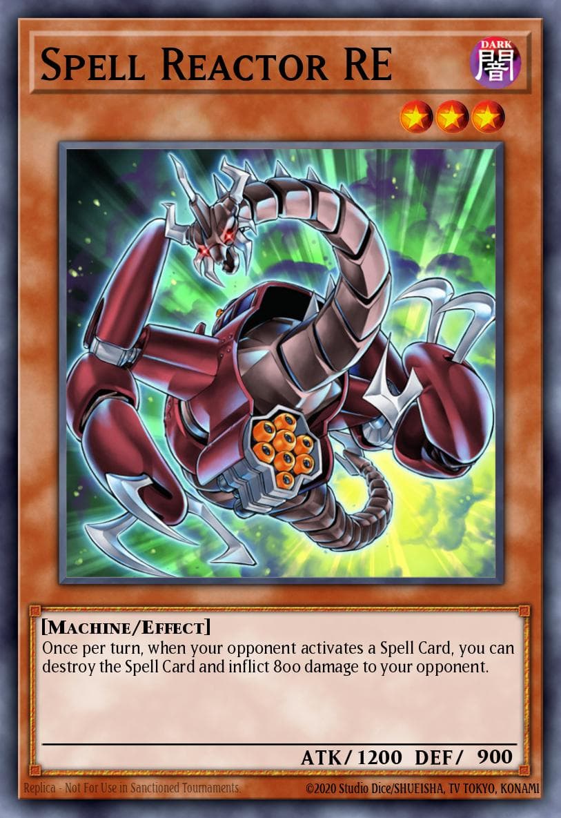 Spell Reactor RE Crimson Crisis: Special Edition card