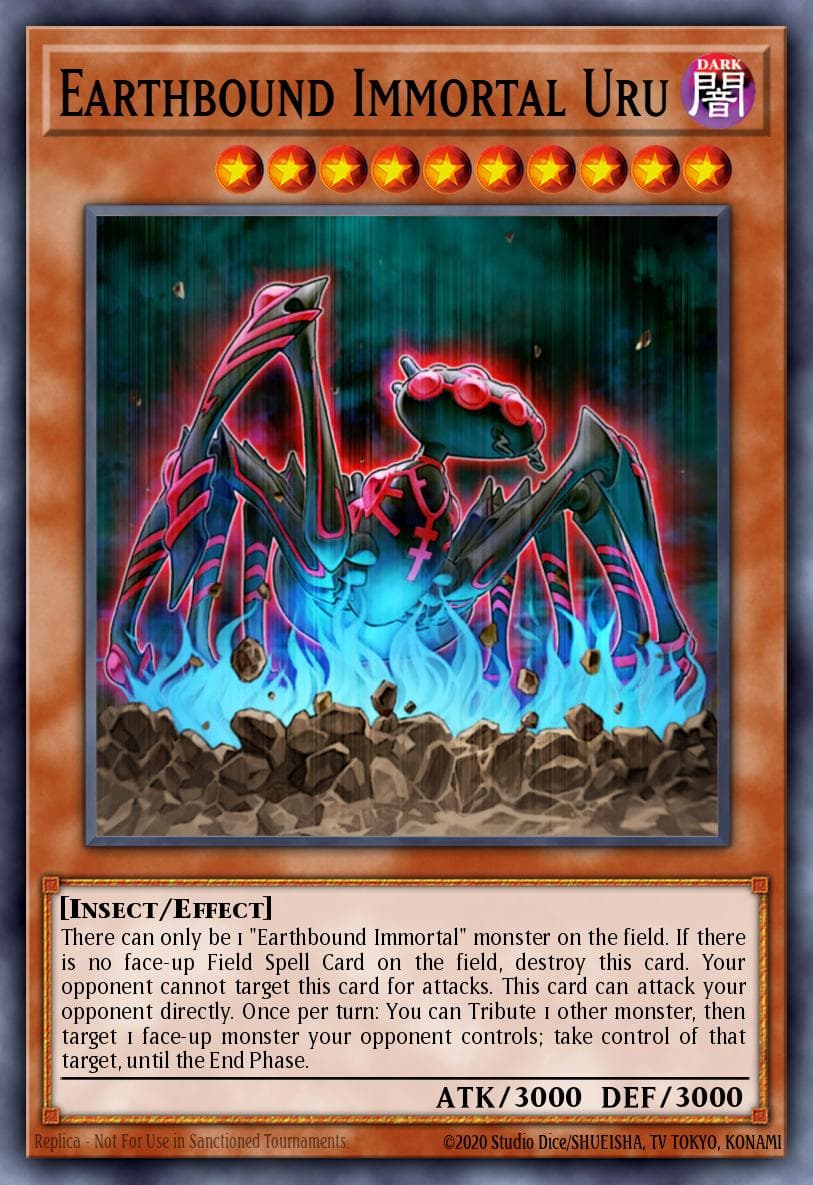 Earthbound Immortal Uru Stardust Overdrive: Special Edition card