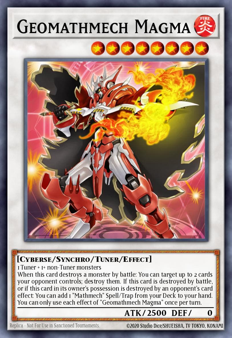 Geomathmech Magma Mystic Fighters card