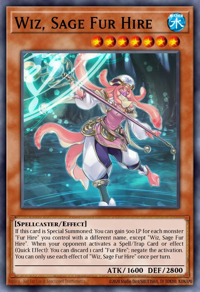 Wiz, Sage Fur Hire Dark Saviors card