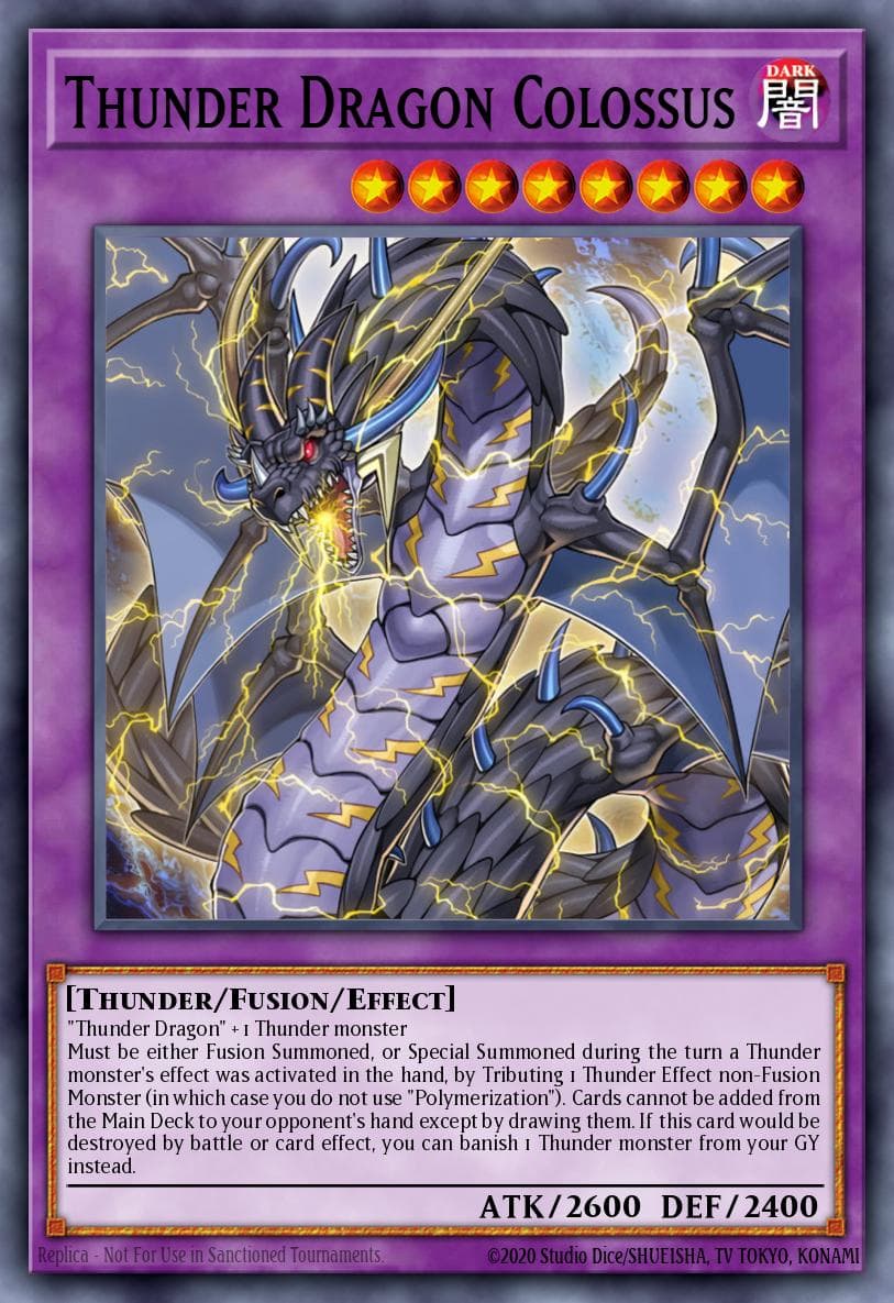 Thunder Dragon Colossus OTS Tournament Pack 10 (POR) card