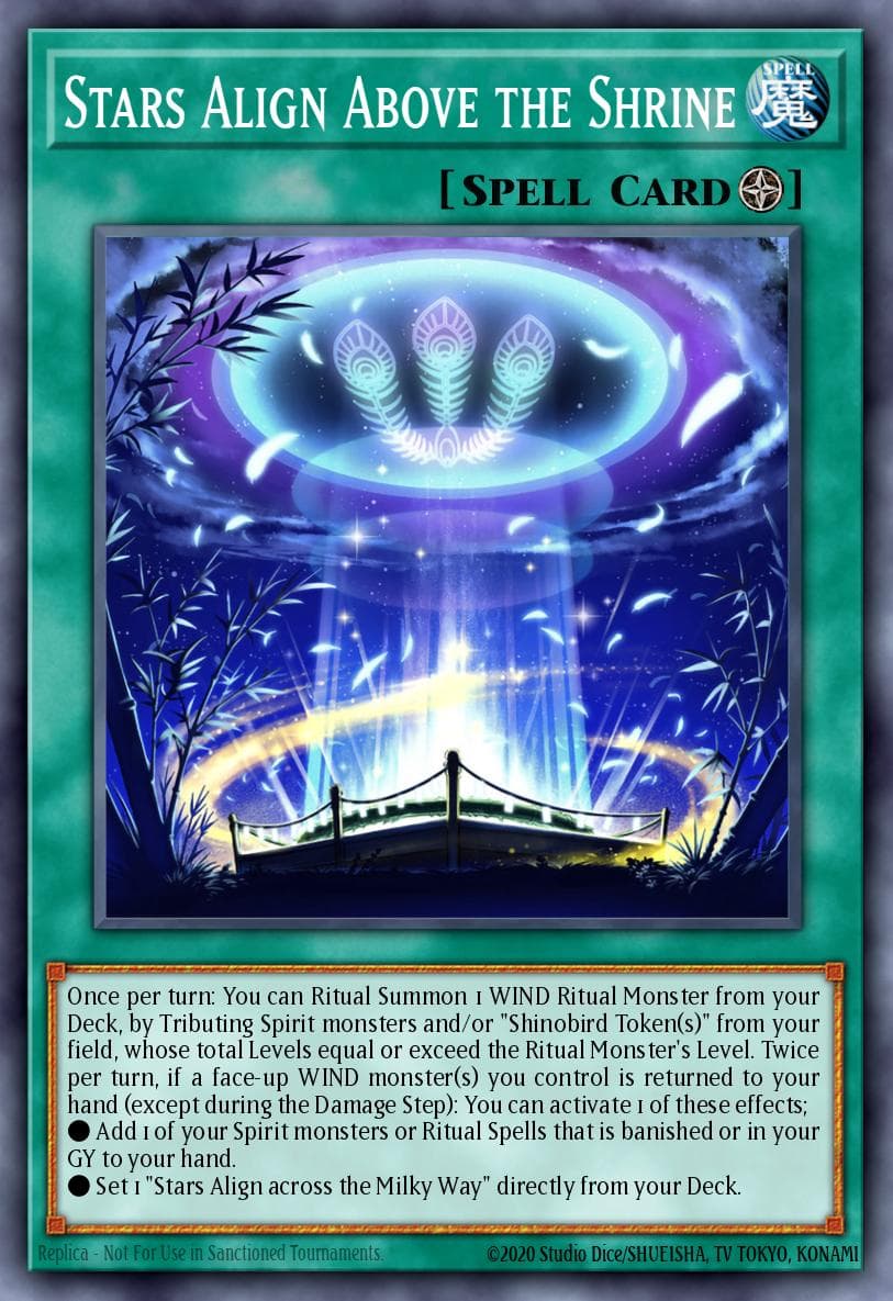 Stars Align Above the Shrine Age of Overlord card