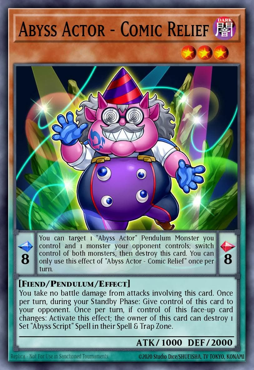 Abyss Actor - Comic Relief Legendary Duelists: Season 2 card