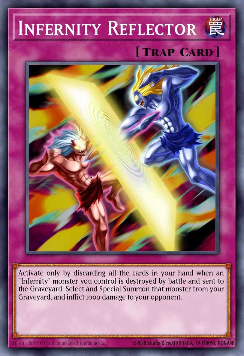Infernity Reflector The Shining Darkness Sneak Peek Participation Card card