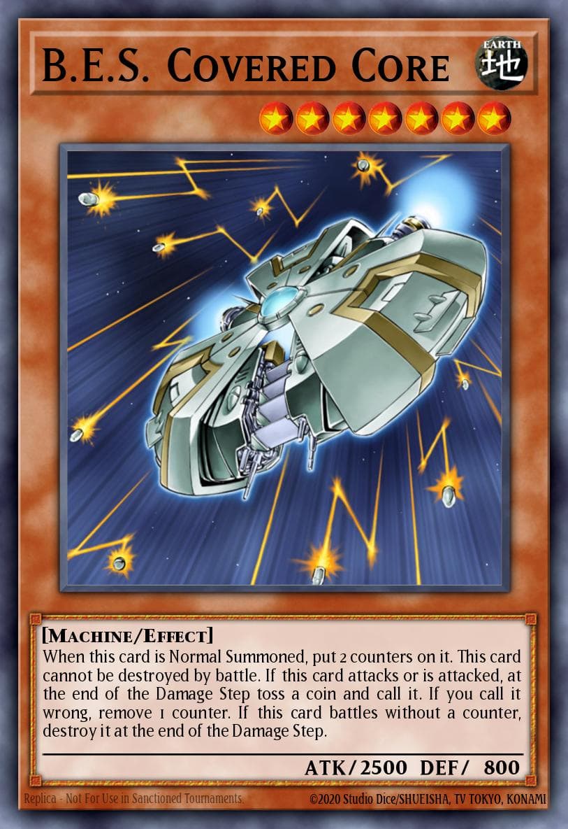B.E.S. Covered Core Dark Revelation Volume 4 card