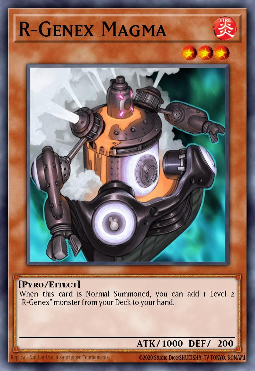 R-Genex Magma Hidden Arsenal 3 card