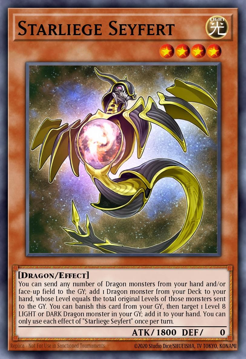 Starliege Seyfert Structure Deck: Albaz Strike card