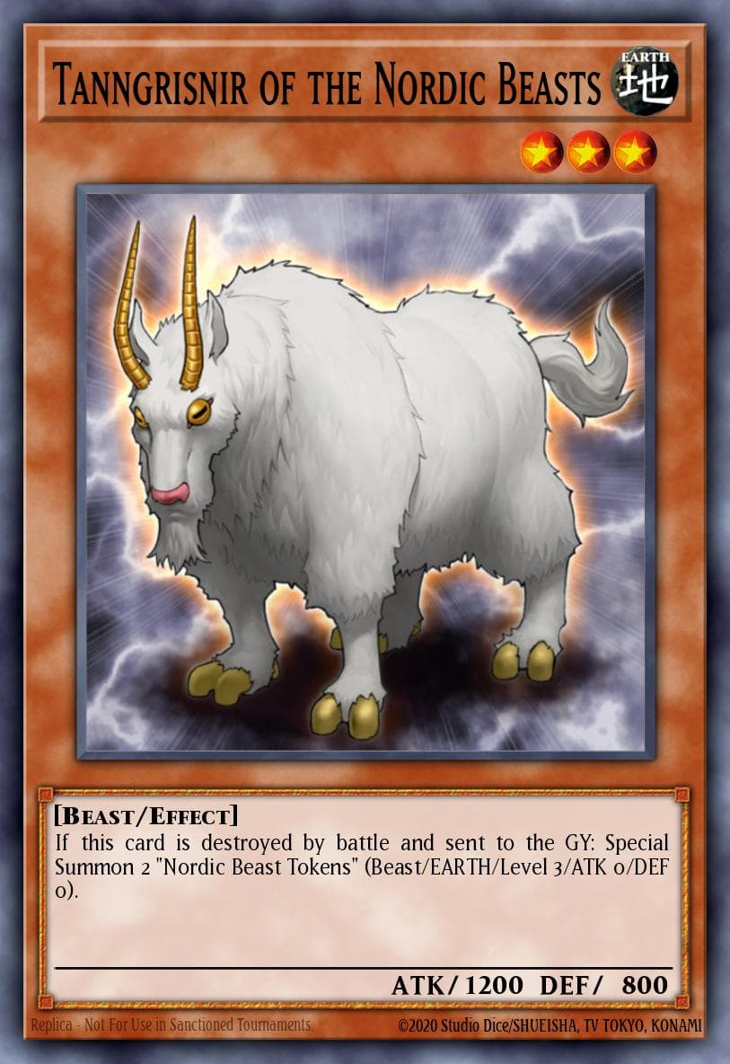 Tanngrisnir of the Nordic Beasts Storm of Ragnarok: Special Edition card