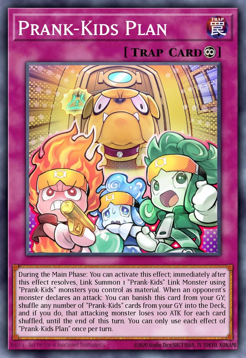 Prank-Kids Plan Hidden Summoners card