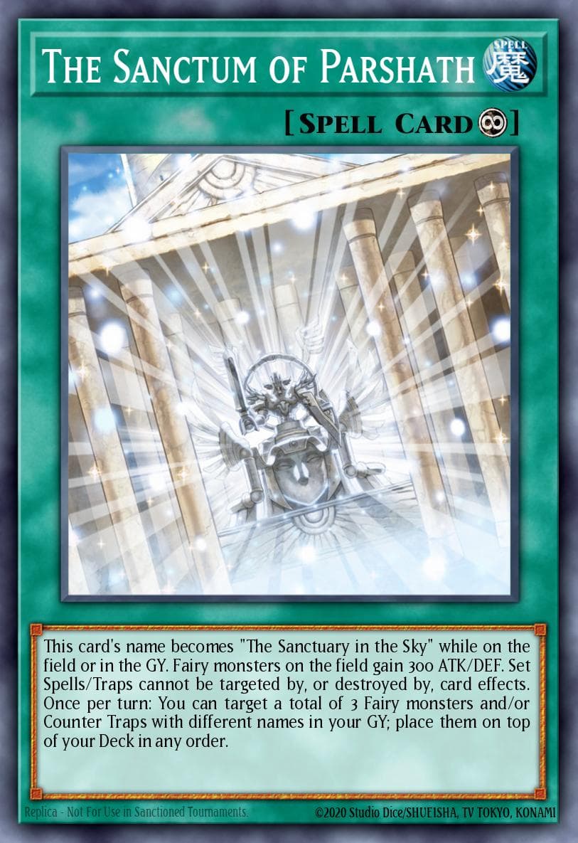 The Sanctum of Parshath Structure Deck: Wave of Light card