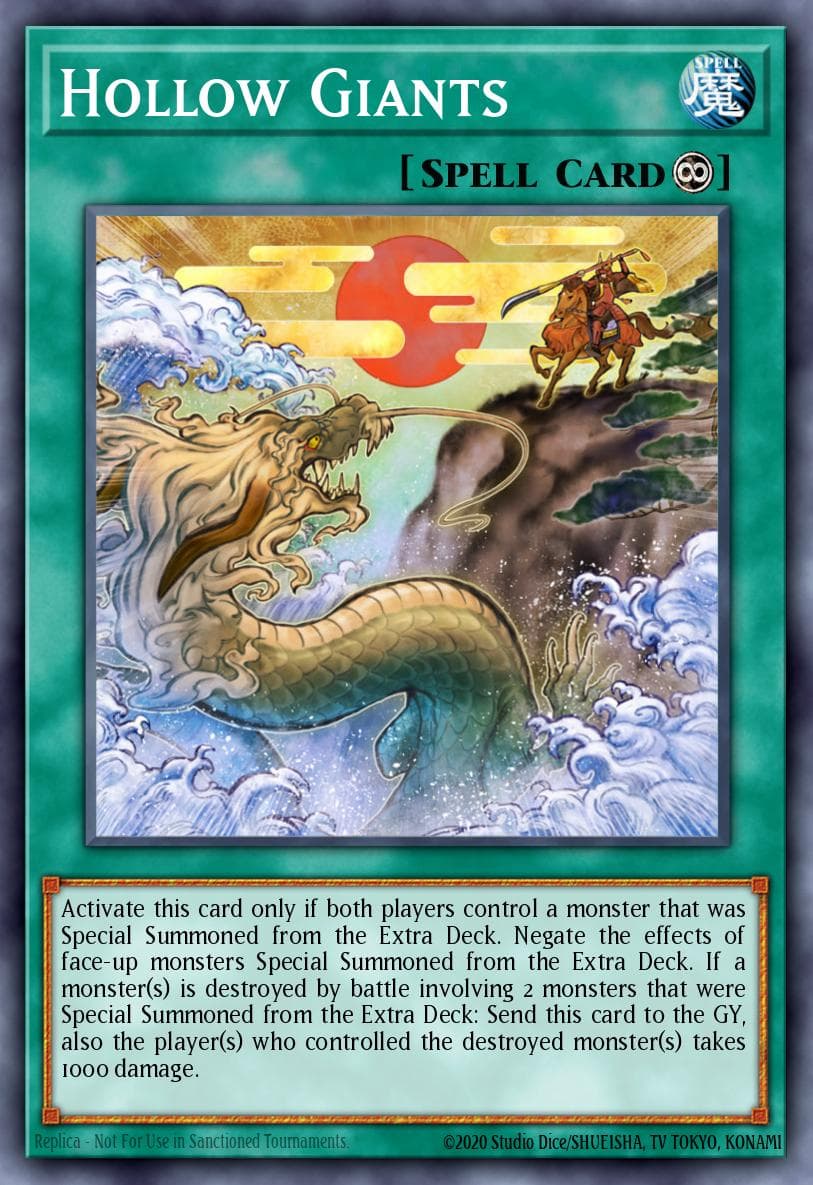 Hollow Giants Duel Overload card