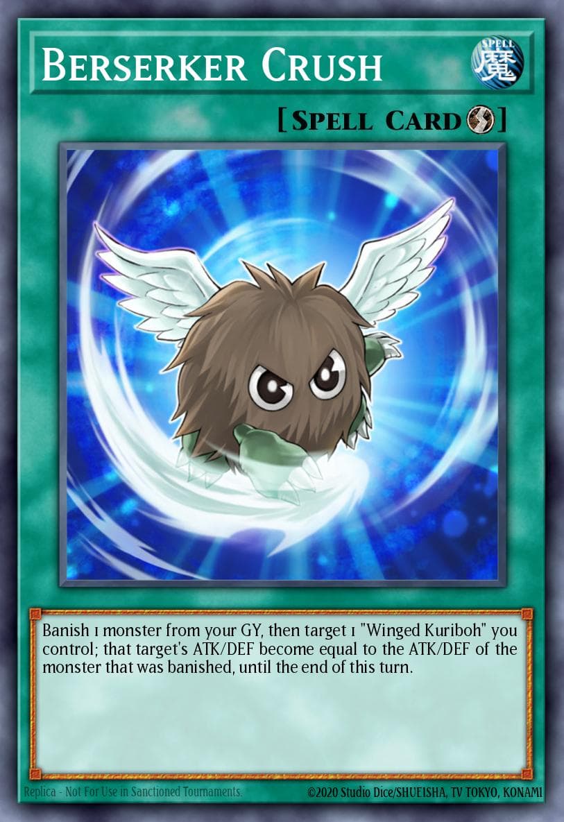 Berserker Crush Duel Terminal 1 card