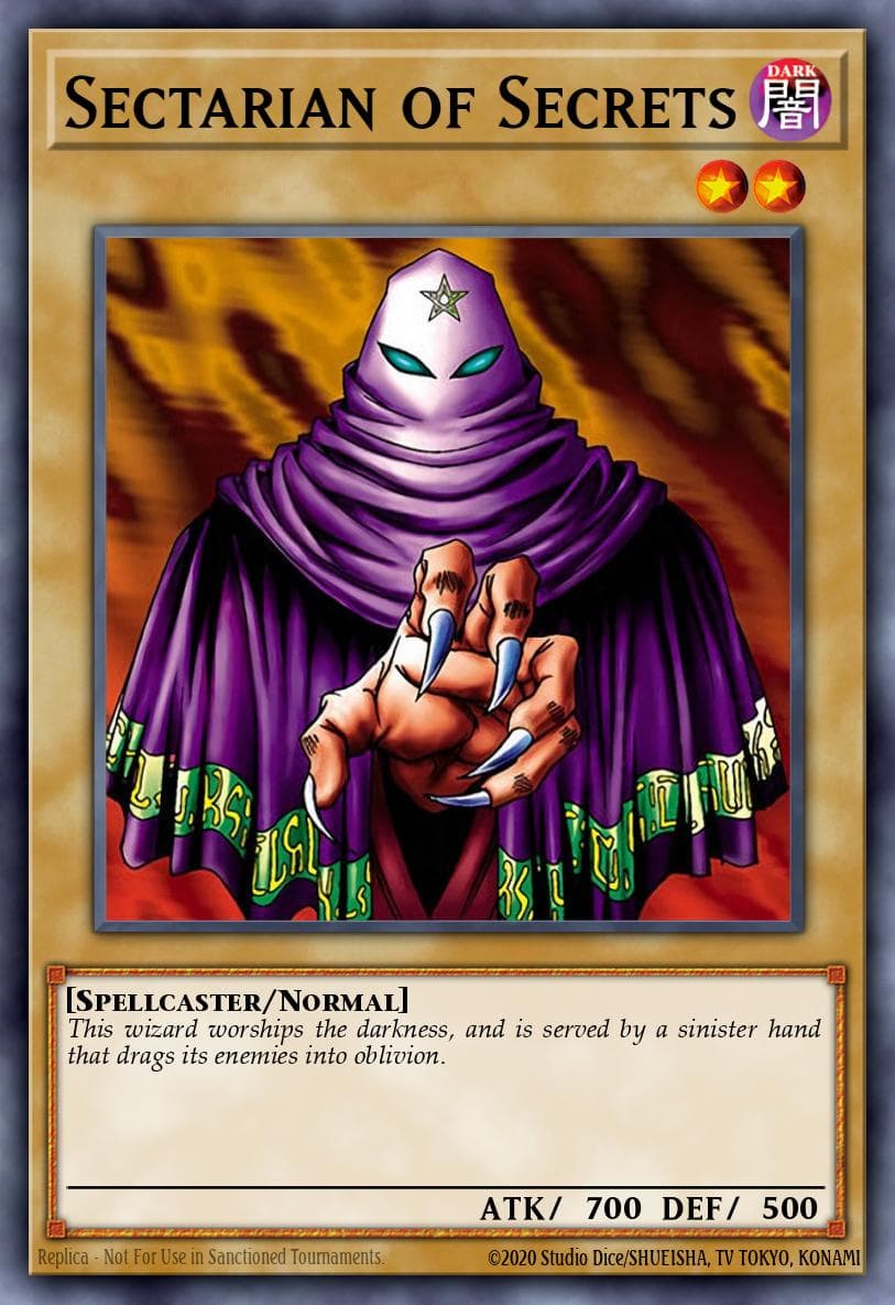 Sectarian of Secrets Tournament Pack 8 card