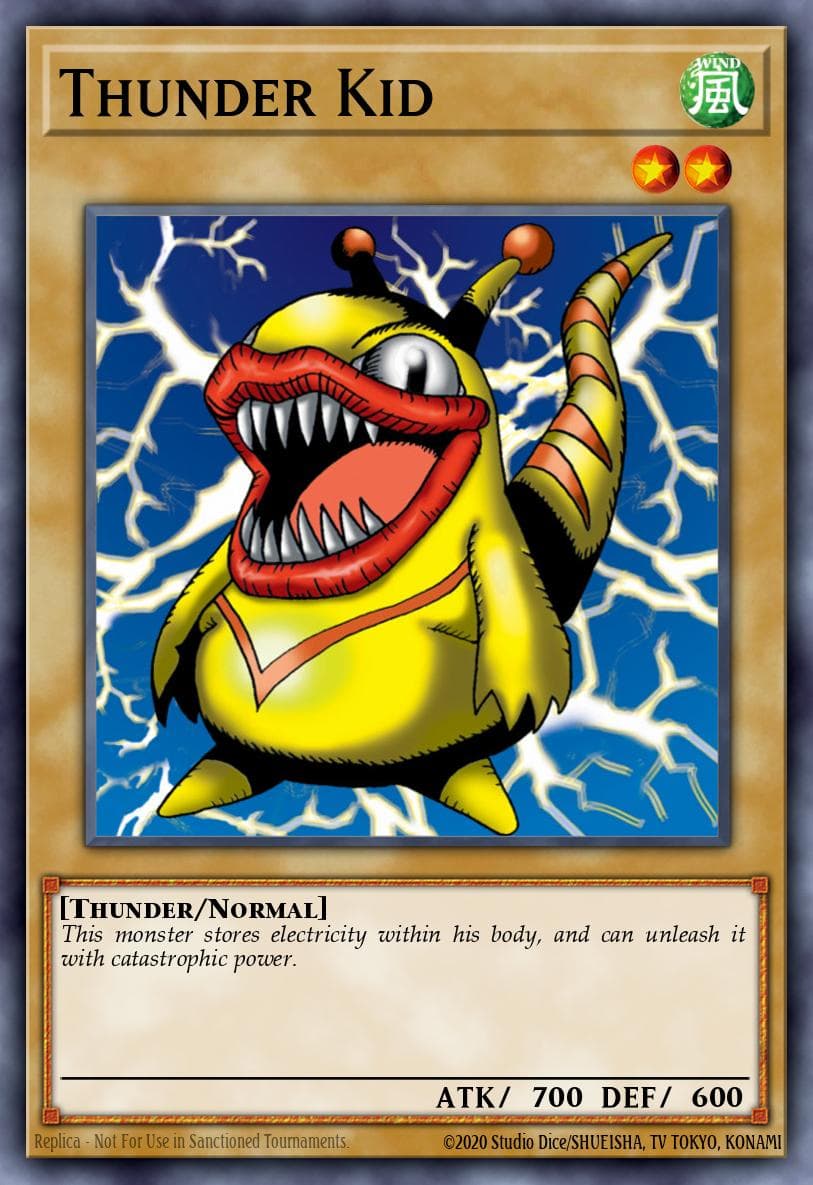 Thunder Kid Champion Pack: Game One card