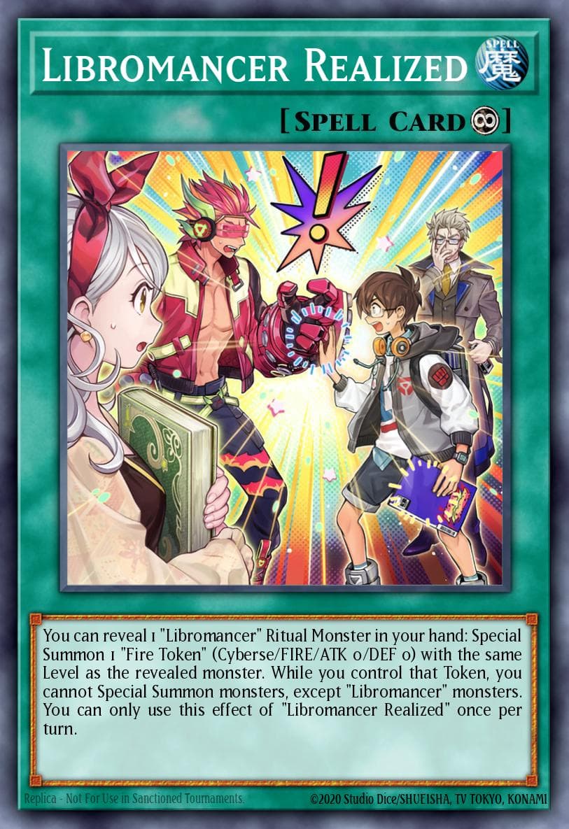Libromancer Realized Dimension Force card