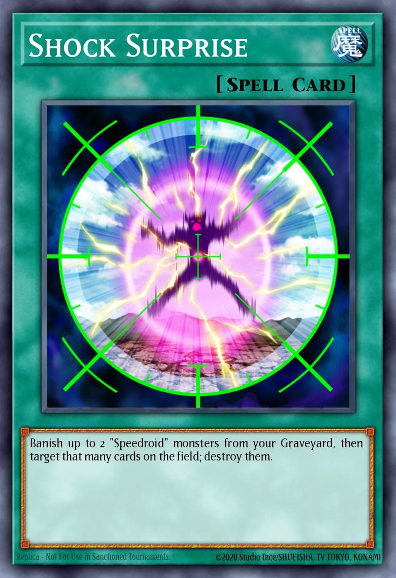 Shock Surprise High-Speed Riders card