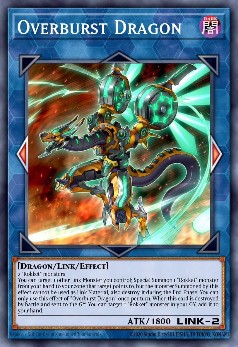 Overburst Dragon 2020 Tin of Lost Memories Mega Pack card