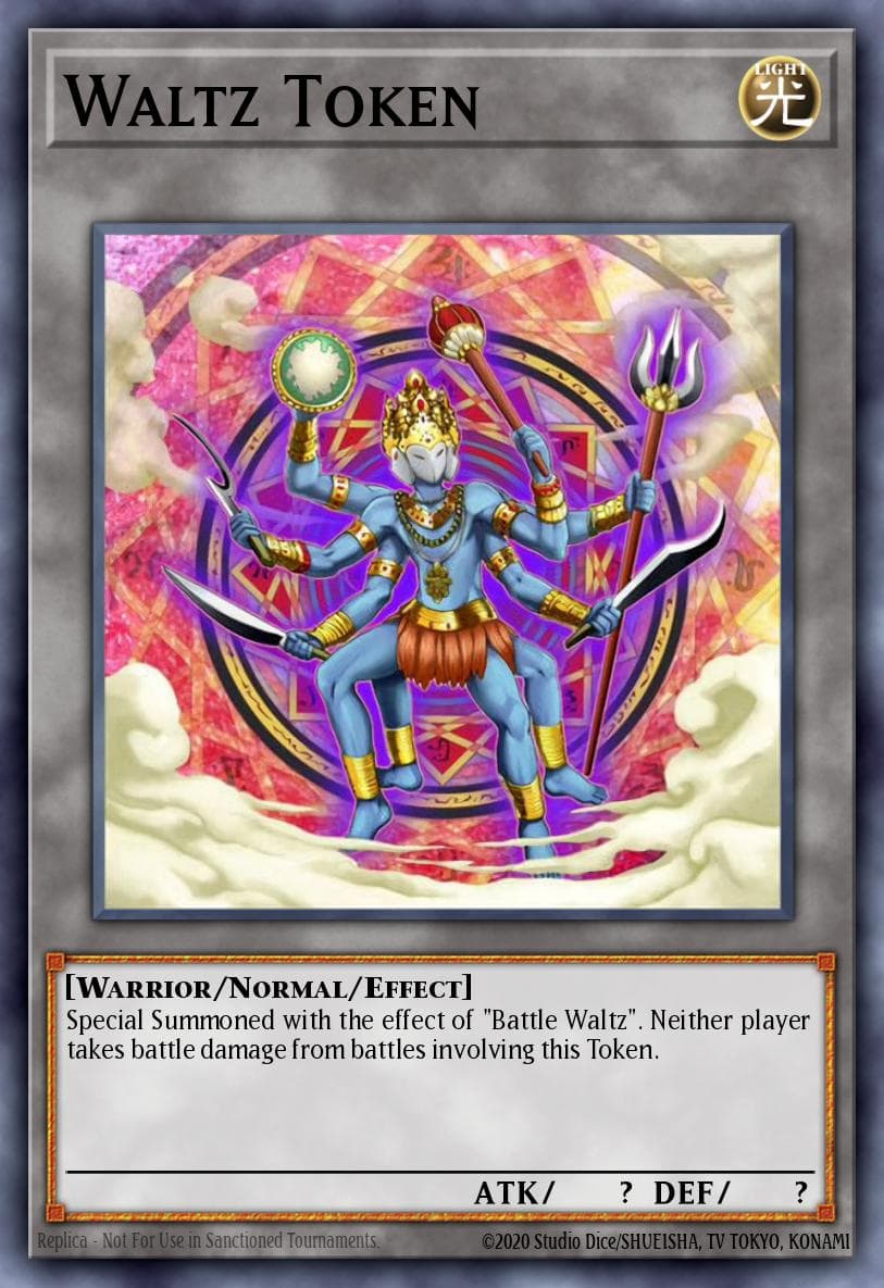Waltz Token 遊戲王 card
