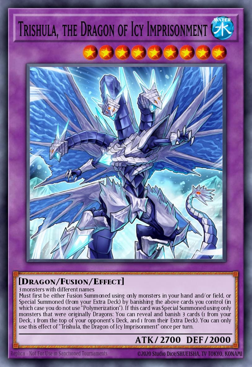 Trishula, the Dragon of Icy Imprisonment Battles of Legend: Chapter 1 card