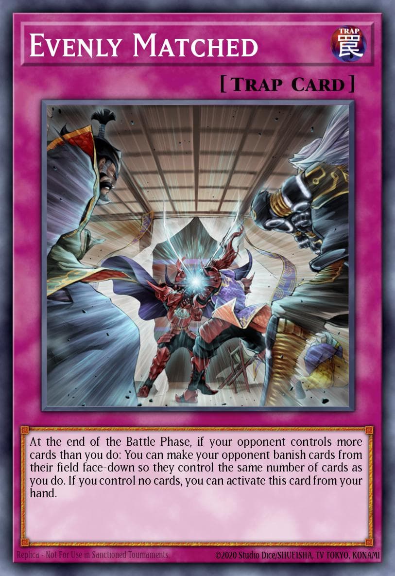 Evenly Matched 2018 Mega-Tin Mega Pack card