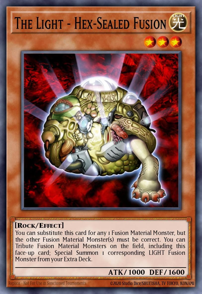 The Light - Hex-Sealed Fusion Dark Revelation Volume 3 card