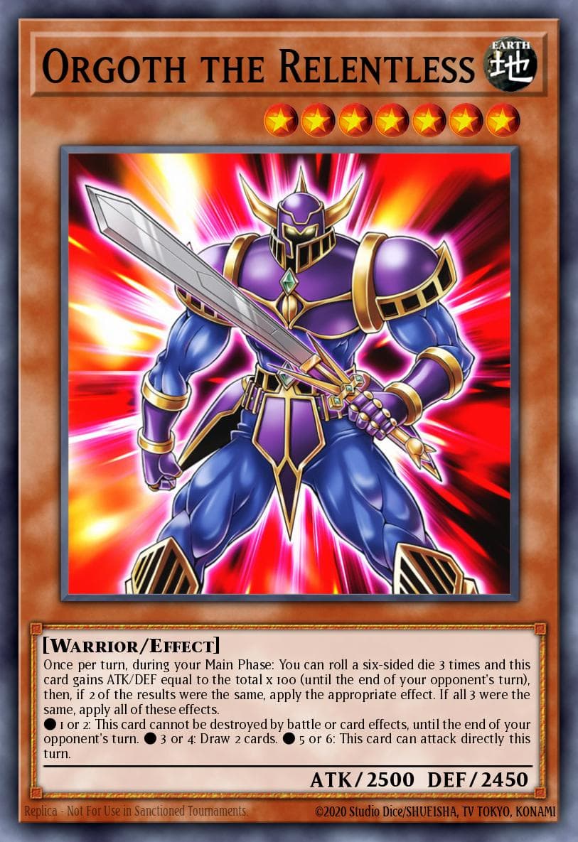 Orgoth the Relentless Battles of Legend: Chapter 1 card