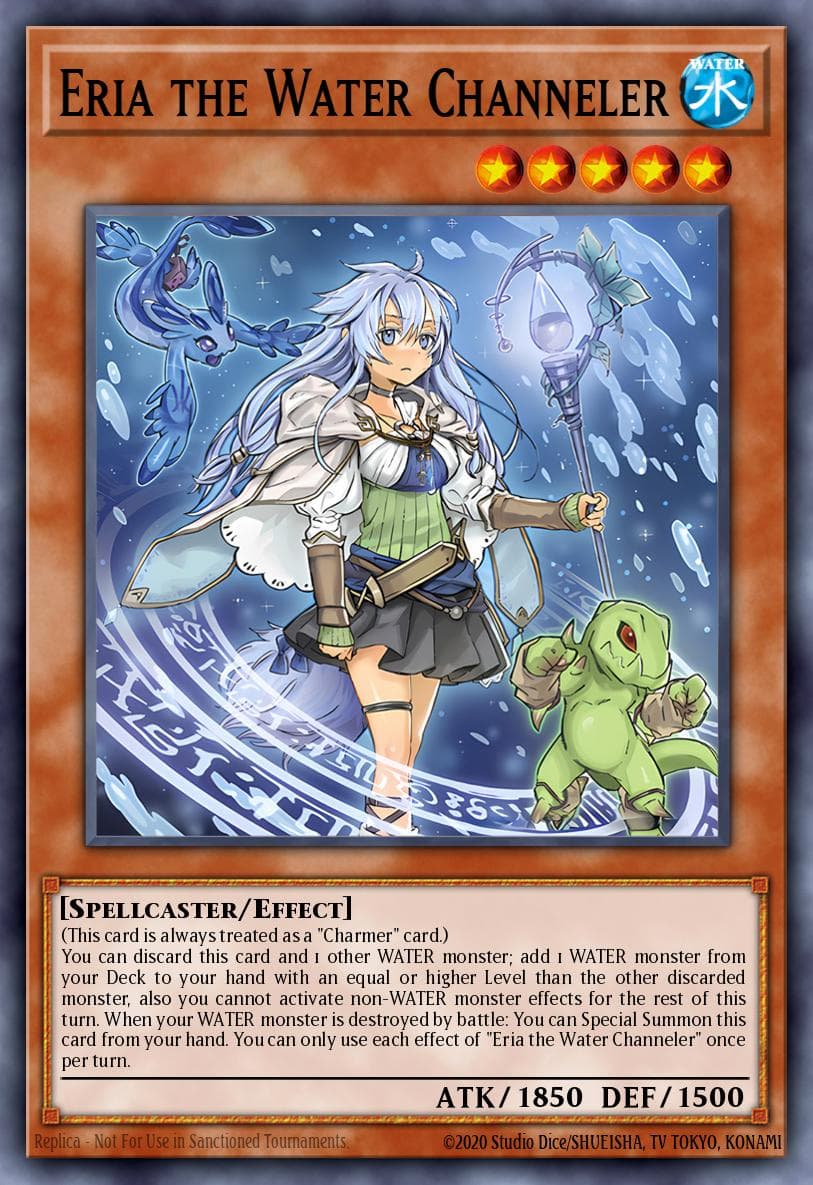 Eria the Water Channeler THE CHRONICLES DECK: Spirit Charmers (All-Foil Edition) card